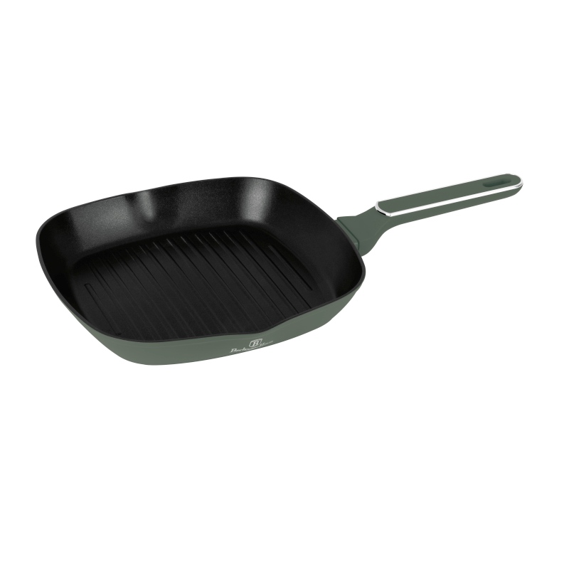 Pánev grilovací s titanovým povrchem 28 cm Matte Green