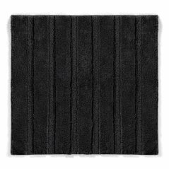 Koupelnová předložka Megan 100% bavlna černá 65x55x1,6cm