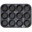 Forma na muffiny s mramorovým povrchem 12 ks Shiny Black Collection