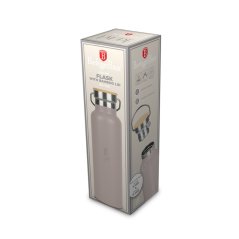 Termoska lahev s dvojitou stěnou nerez 0,6 l Taupe Collection