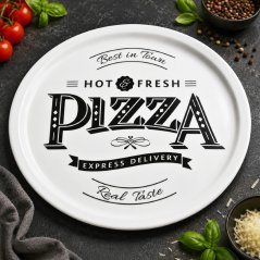 Farfurie de porțelan pentru pizza, 30 cm