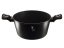 Caserola cu capac cu suprafata de marmura 20 cm Colectia Black Silver