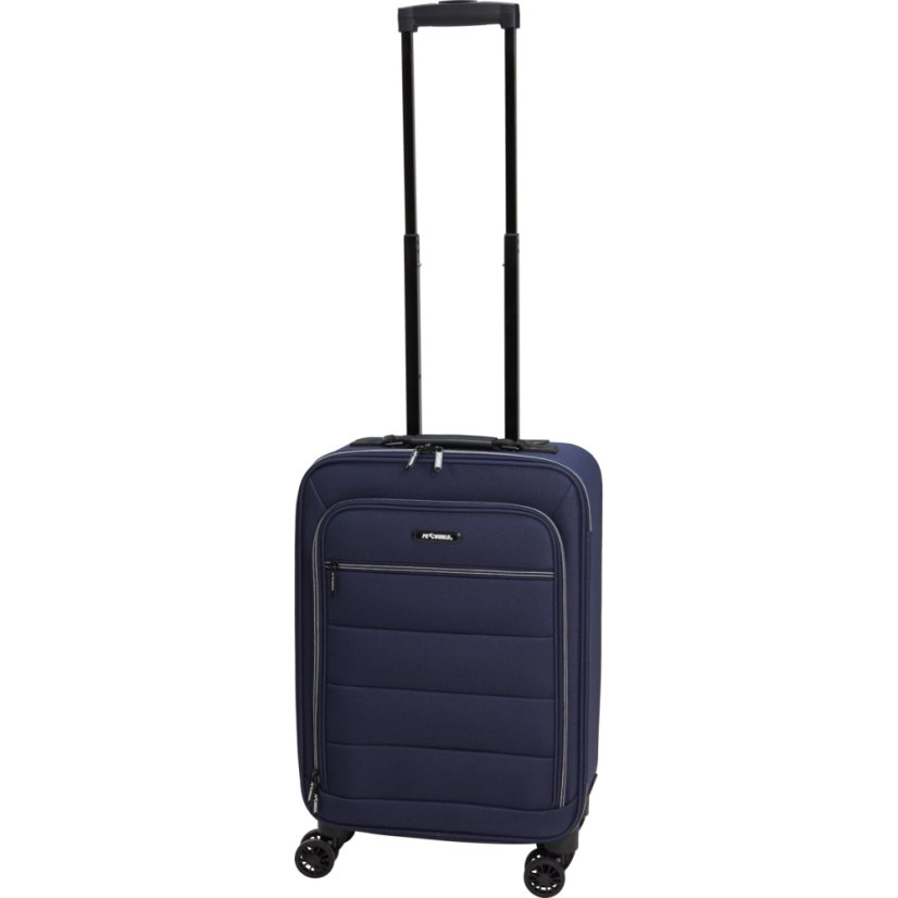 Sada cestovných kufrov 4 ks tmavomodrá