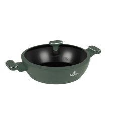 Kastrol s titanovým povrchem a poklicí 28 cm Matte Green Collection Kastrol s titanovým povrchem a poklicí 28 cm Matte Green Collection