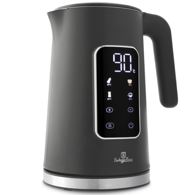 Rychlovarná konvice s regulací teploty digitální 1,7 l Antracit Collection