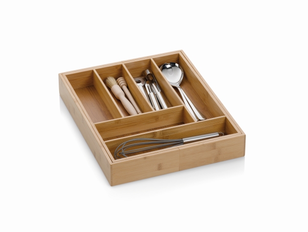 Bufetă pliabilă KALMA bambus 35-58x43x6,5cm
