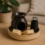 Aroma lampa dárkový set hnědá