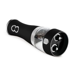 Măcinător electric de piper și sare Double Matte Black Collection