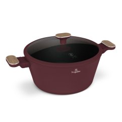 Kastrol s titanovým povrchem a poklicí 28 cm Leonardo Nordic Collection