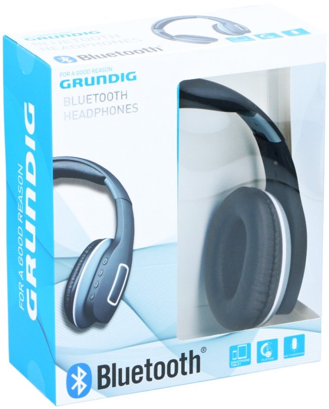 Căști bluetooth fără fir negre