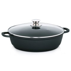 Pekáč okrúhly s pokrievkou 36 cm KERROS Pekáč okrúhly s pokrievkou 36 cm KERROS