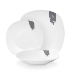 Jídelní sada talířů porcelánová 18 ks