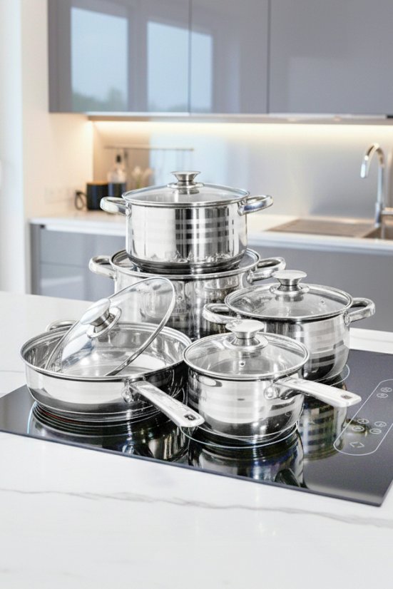 Sada nádobí nerez 10 ks Jumbo Gourmet line