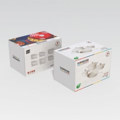 Sada nádobí litinová Xanten 7 ks bílá