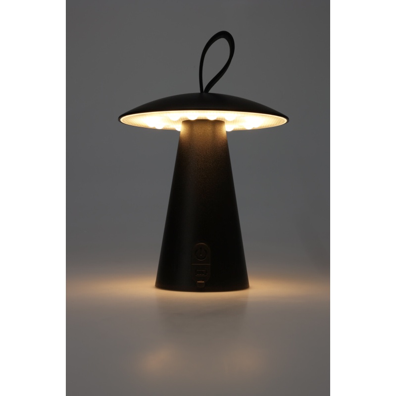 Stolní LED lampa nabíjecí černá