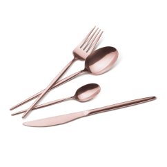 Sada příborů  24 ks Rosegold Metallic Line