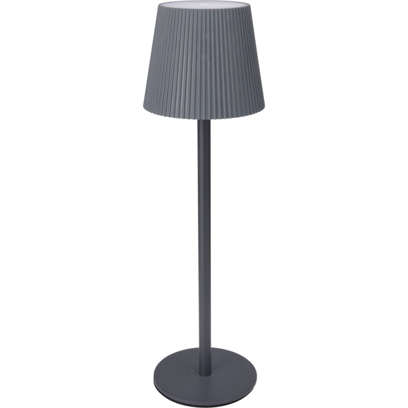 Stolová lampa 10 x 36 cm sivá