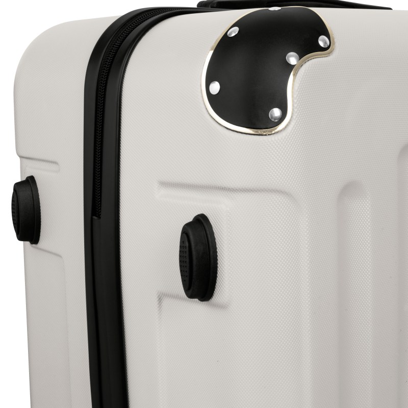 Sada kufrů 3 ks krémová