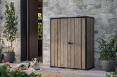 Dulap de grădină Keter Signature 1400 l Ashwood