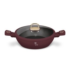 Kastrol s titanovým povrchem a poklicí 28 cm Leonardo Collection