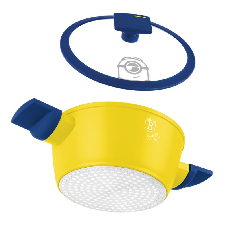 Set de oale cu acoperire din titan, 4 bucăți, 16 și 20 cm, colecția MINIONII