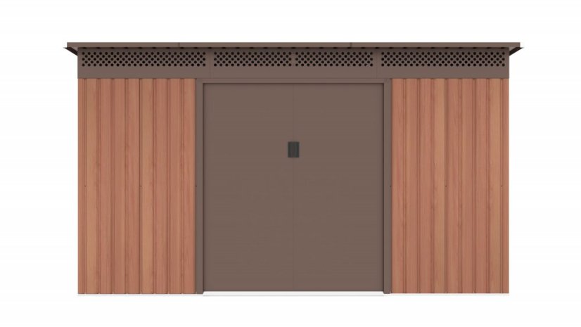 Casuta de gradina G21 GRAH 1132 - 340 x 333 cm, maro