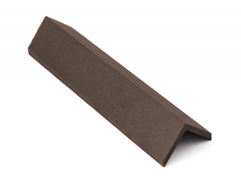 Bandă de capăt G21 Teak indian 4,5 x 4,5 x 300 cm, WPC