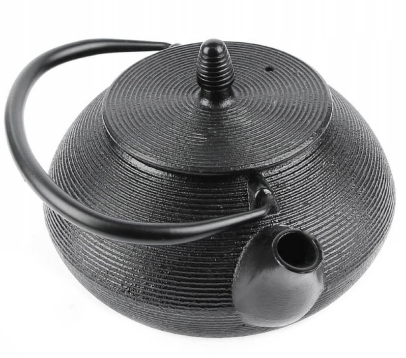 Ceainic din fonta Sakura 0,8 l negru