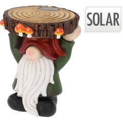 Stojan na trpasličí kvetináč s LED svetlom 28 × 24 × 23,5 cm