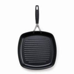 Pánev grilovací s nepřilnavým povrchem SMART 28x28 cm stříbrná Pánev grilovací s nepřilnavým povrchem SMART 28x28 cm stříbrná
