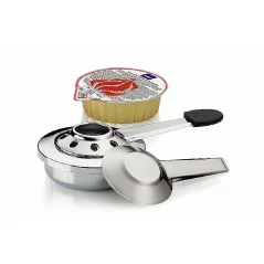Arzator + pasta de fondue VULCANO set 2 buc