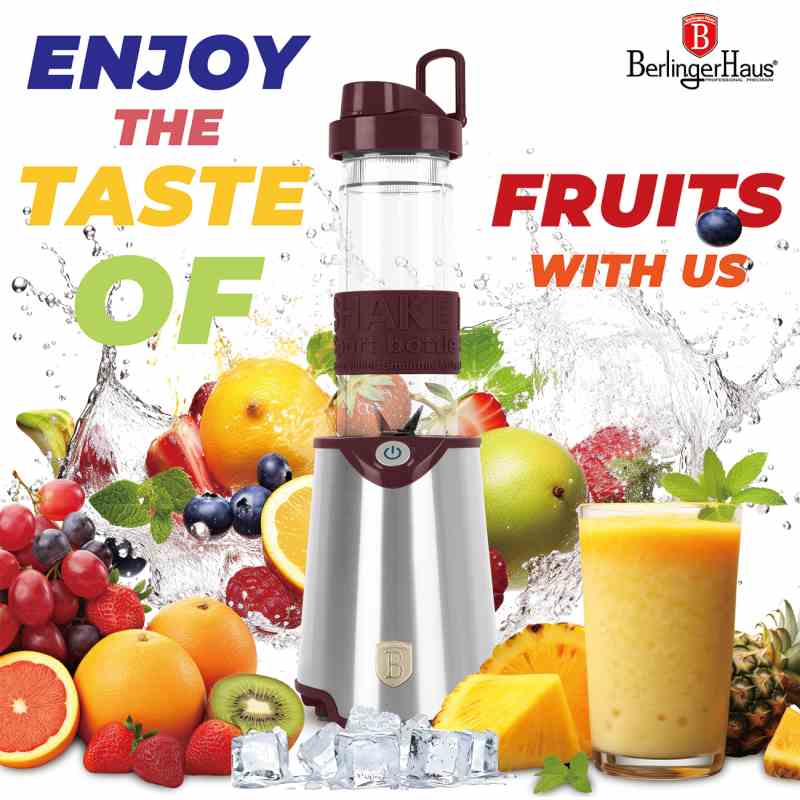Blender cu aparat de smoothie și sticlă, Colecția Leonardo