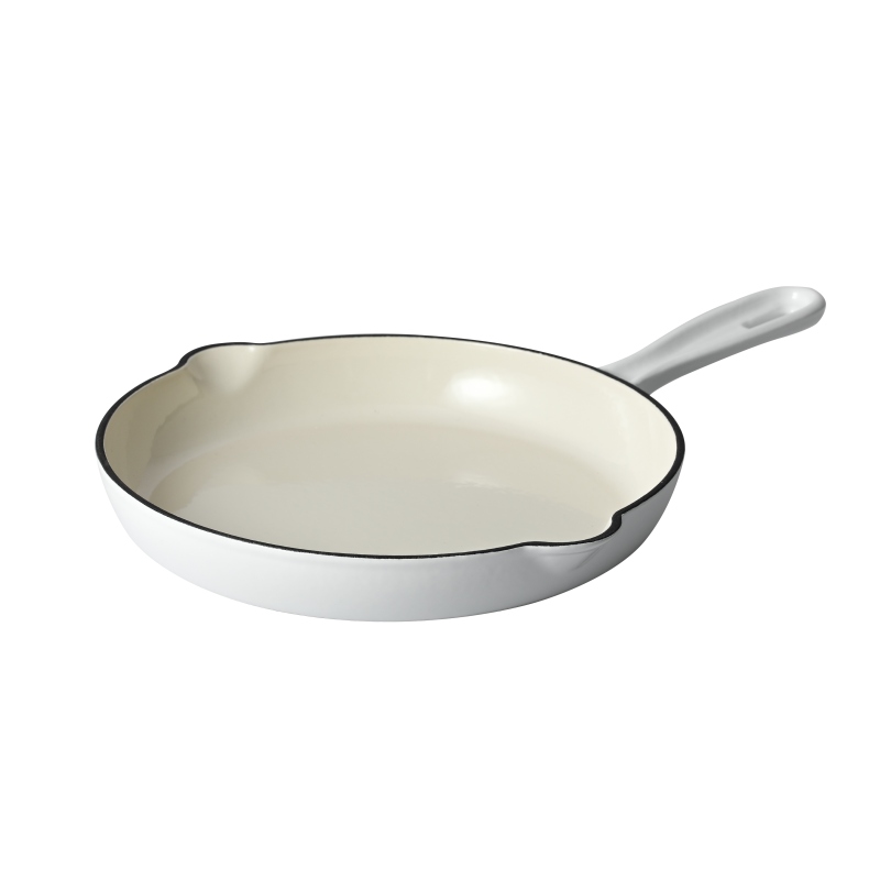 Batería de cocina de hierro fundido Xanten 7 piezas blanca