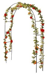 Zahradní oblouk na růže a popínavé rostliny 140 x 240 cm Zahradní oblouk na růže a popínavé rostliny 140 x 240 cm