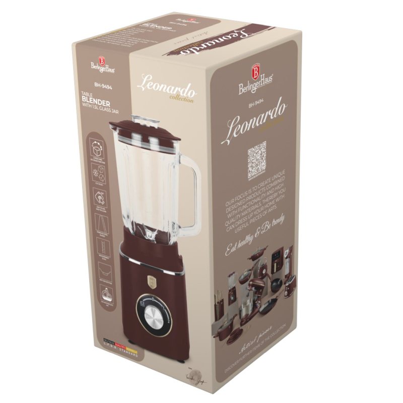 Stolní mixér se skleněnou nádobou 1,5 l Leonardo Collection