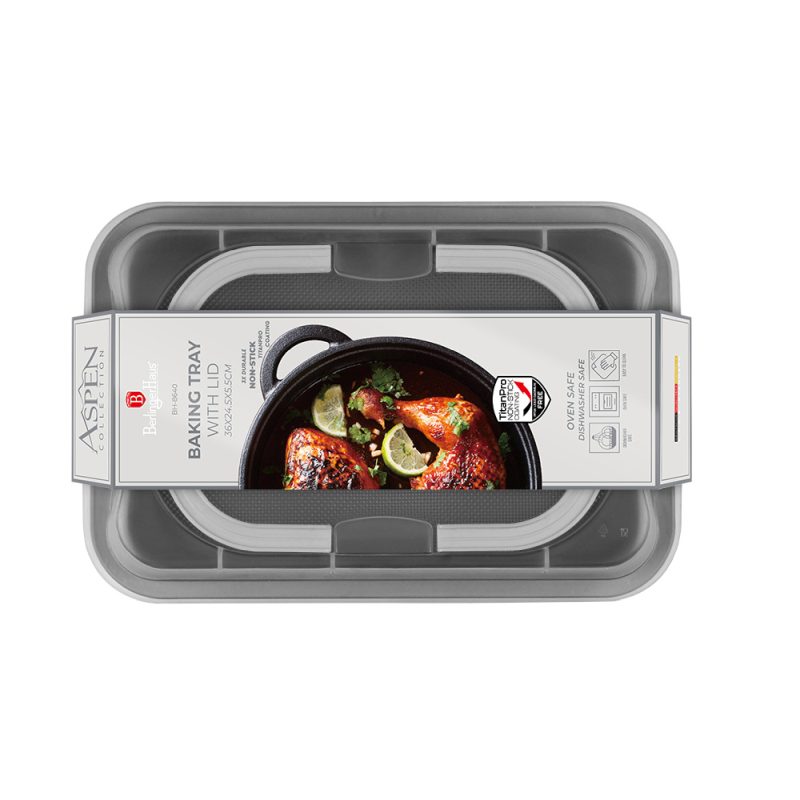 Plech na pečení s víkem přenosný Aspen Collection