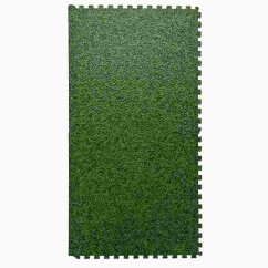 Penová podlaha puzzle sada 6 ks tráva