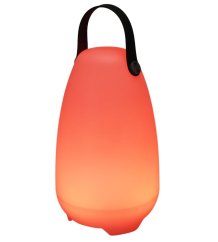 Nabíjacia lampa kempingová vonkajšia s ovládačom RGB 26 cm