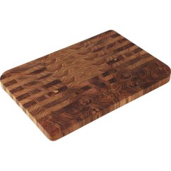 Doštička servírovacia a krájacie teakové drevo 40 x 28 x 20 cm