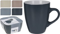 Set căni din ceramică de 4 340 ml Set căni din ceramică de 4 340 ml