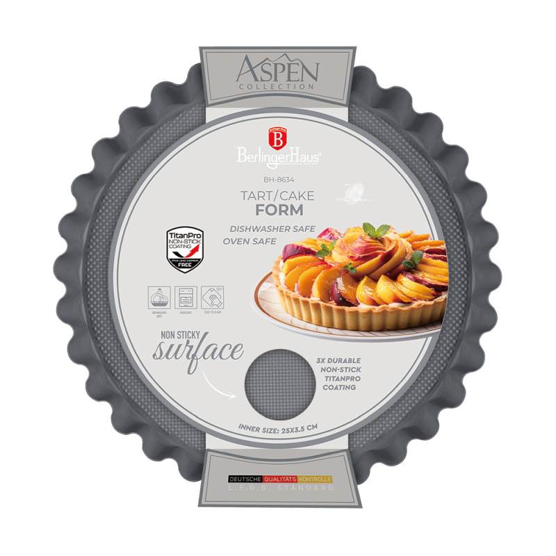 Forma na tortu s titánovým povrchom, Aspen Collection