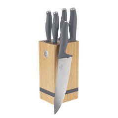 Set cutite cu suport BAMBOO 6 buc Colectia Aspen Set cutite cu suport BAMBOO 6 buc Colectia Aspen