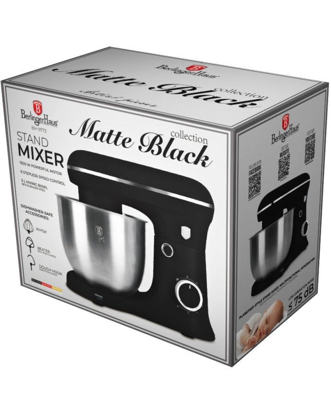 Kuchyňský robot 1500 W Matte Black Collection