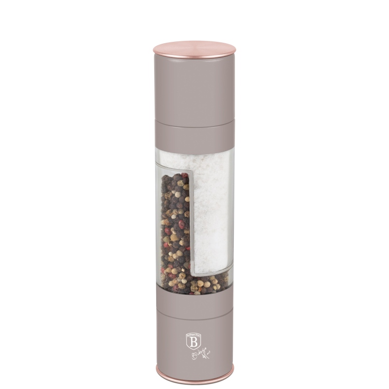 Mlýnek na pepř a sůl dvojitý Taupe Collection
