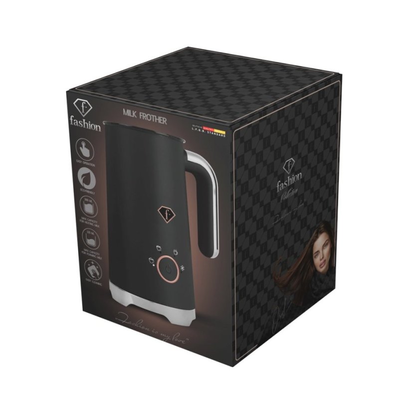 Spumator electric de lapte din colecția Black Rose