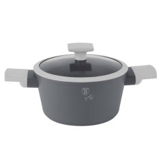 Kastrol s titanovým povrchem a poklicí 20 cm Aspen Collection