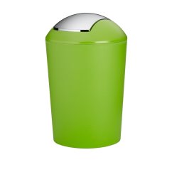 Odpadkový koš MARTA plastik zelená H 50cm / Ř 32cm / 25 - design. vada