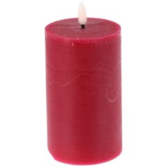 Sada 3 ks červených LED sviečok