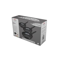 Sada pánví s titanovým povrchem 3 ks Black Vantage Collection