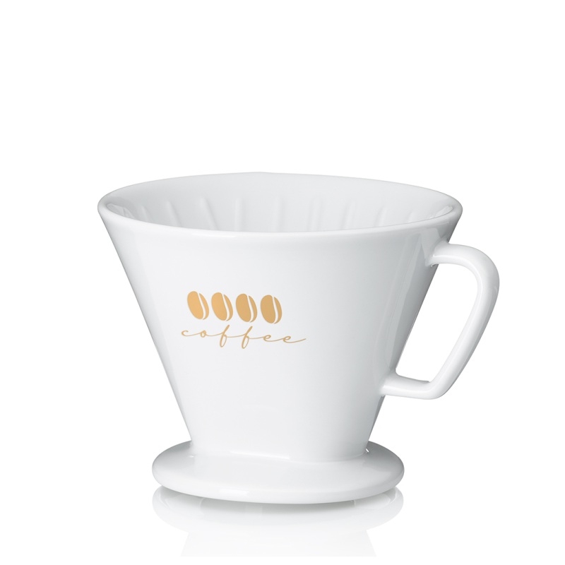 Kávový filtr porcelánový Excelsa L bílá
